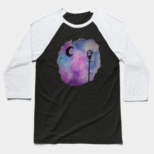 Galaxy Streetlight Baseball T-Shirt